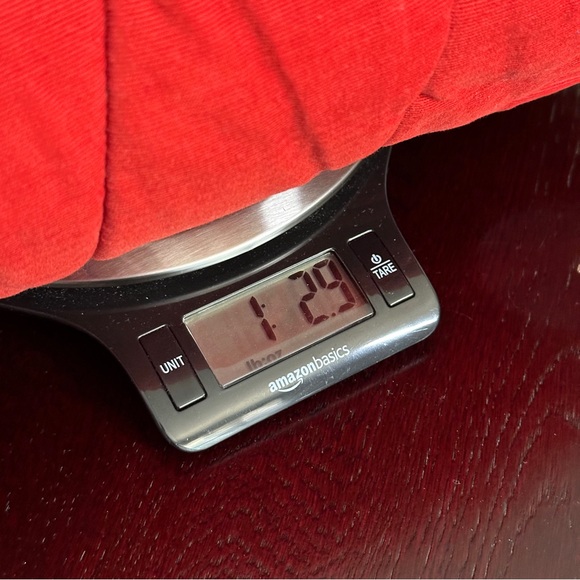 Anthropologie SMALL Red Corduroy Daughters Of The Liberation Zip Puff Vest - Picture 9 of 10